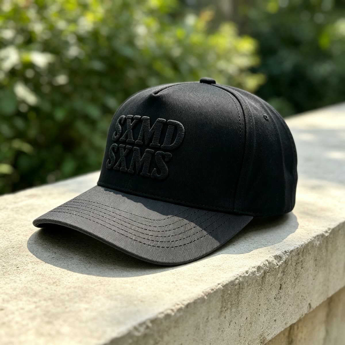 Custom 3D Embroidered Two-Tone Baseball Cap scene
