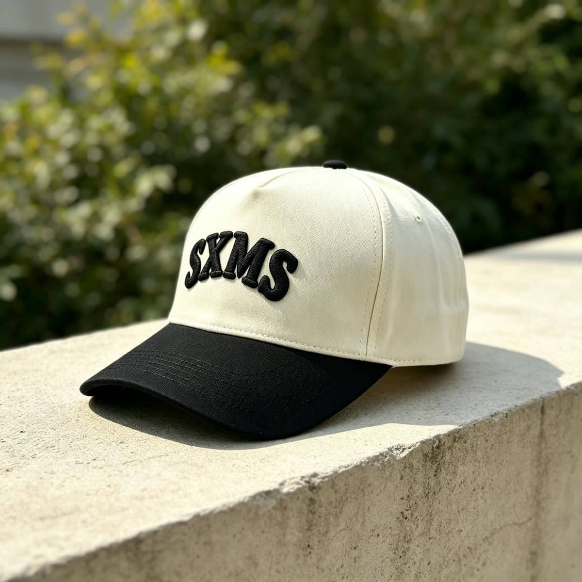 Custom 3D Embroidered Two-Tone Baseball Cap scene