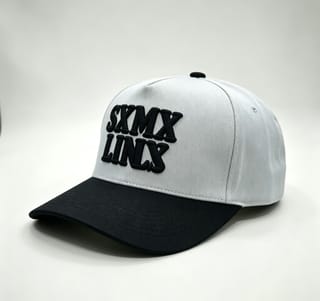 Custom 3D Embroidered Two-Tone Baseball Cap