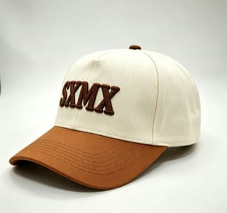 Custom 3D Embroidered Two-Tone Baseball Cap thumb 3
