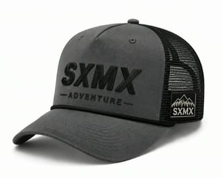 Custom White 3D Logo Trucker Cap with Rope Trim thumb 4